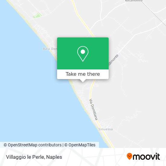 Villaggio le Perle map