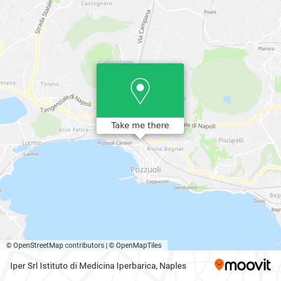 Iper Srl Istituto di Medicina Iperbarica map