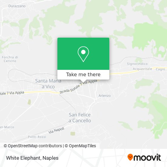 White Elephant map