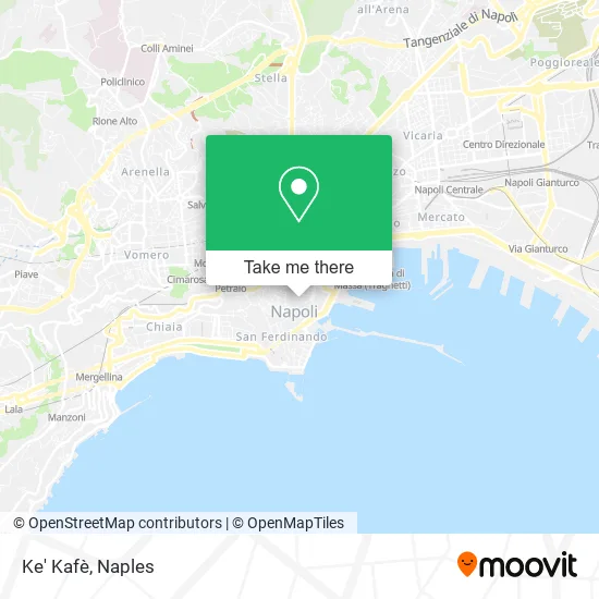 Ke' Kafè map