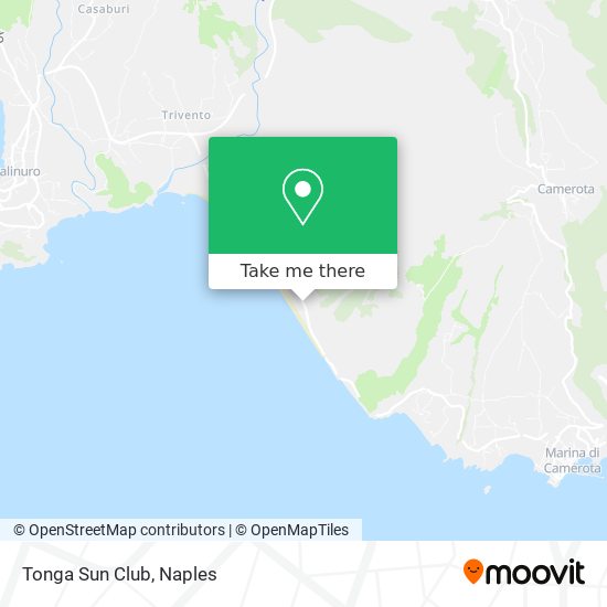 Tonga Sun Club map