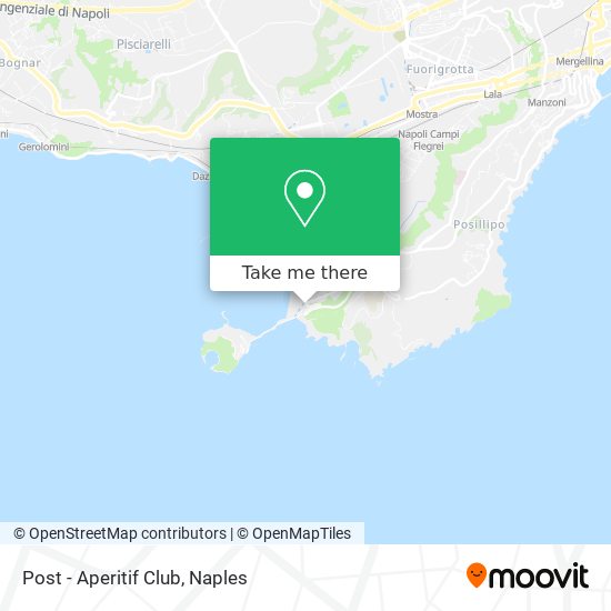 Post - Aperitif Club map