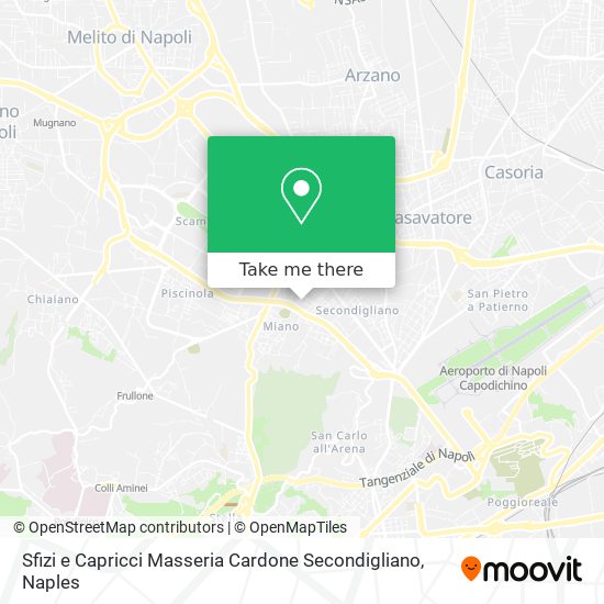 Sfizi e Capricci Masseria Cardone Secondigliano map