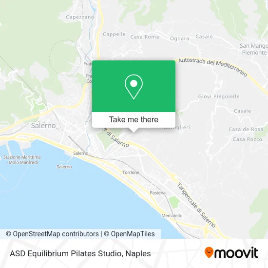 ASD Equilibrium Pilates Studio map