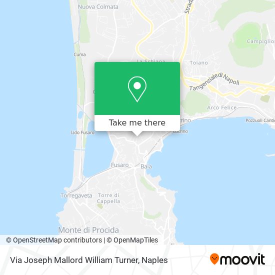 Via Joseph Mallord William Turner map