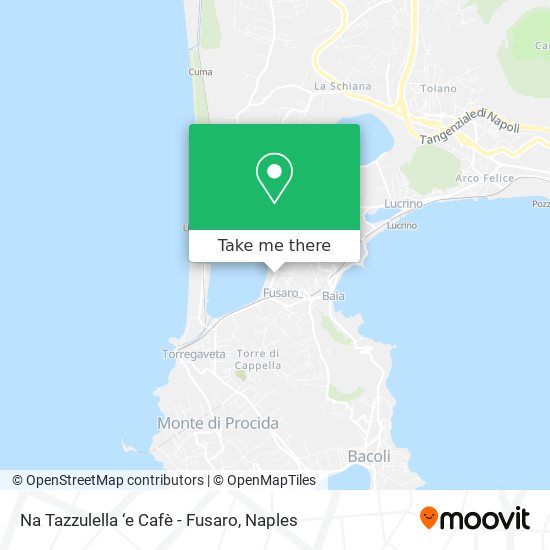 Na Tazzulella ‘e Cafè - Fusaro map
