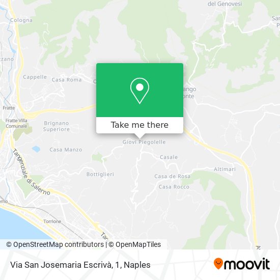 Via San Josemaria Escrivà, 1 map