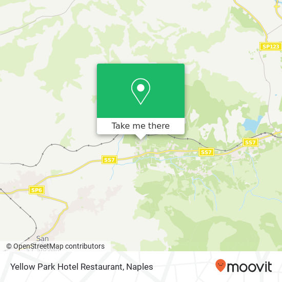 Yellow Park Hotel Restaurant map