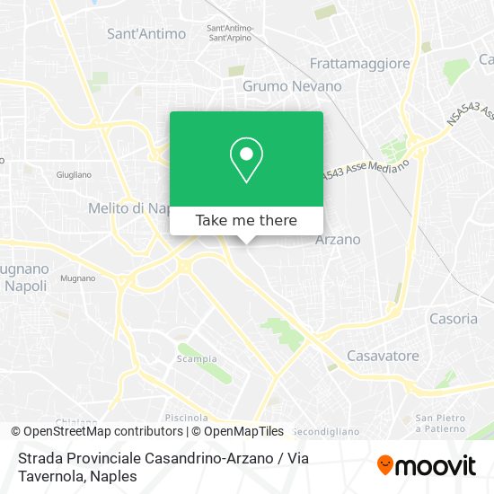 Strada Provinciale Casandrino-Arzano / Via Tavernola map