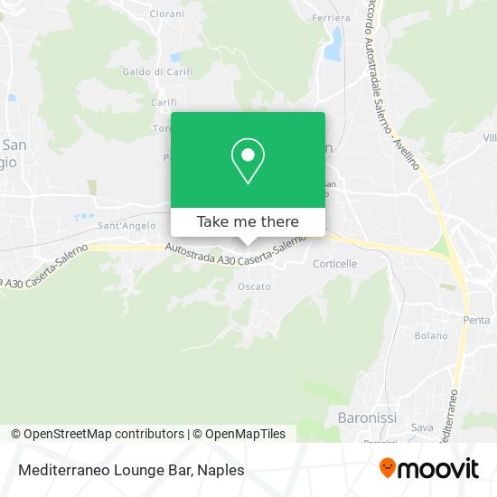 Mediterraneo Lounge Bar map