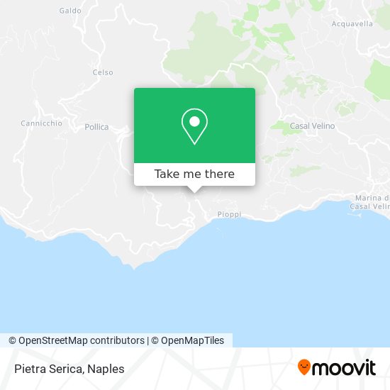 Pietra Serica map