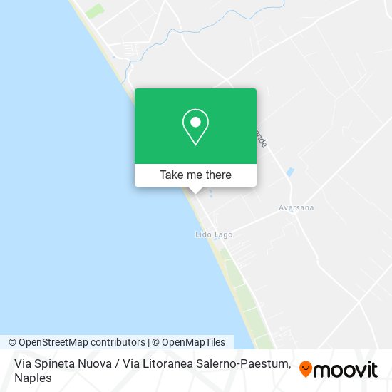 Via Spineta Nuova / Via Litoranea Salerno-Paestum map