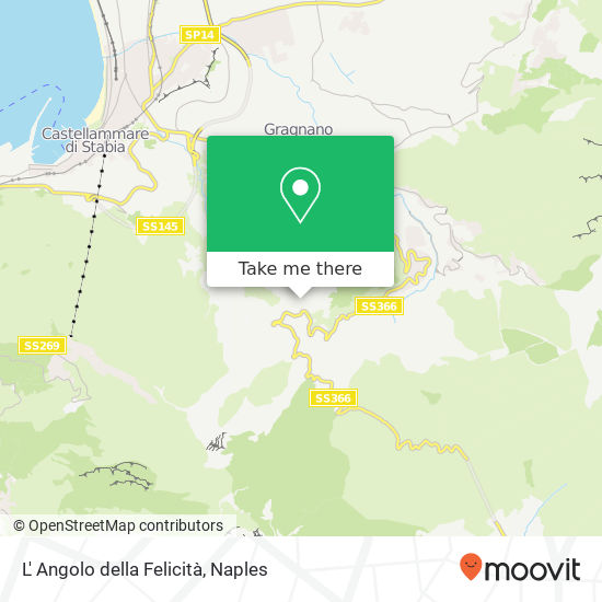 L' Angolo della Felicità map