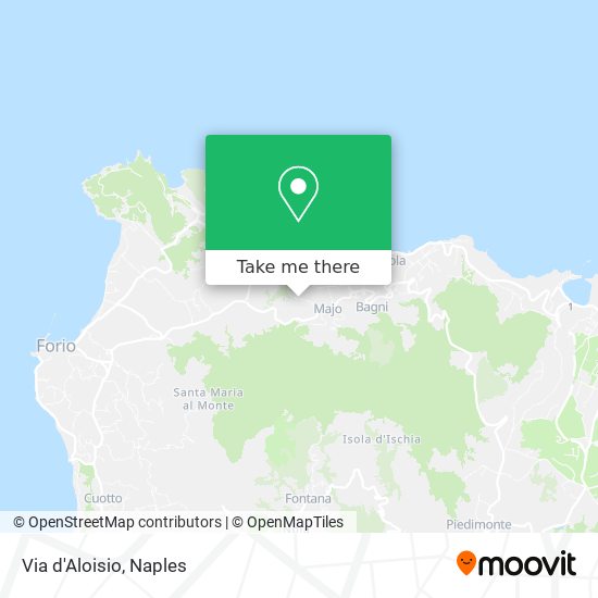 Via d'Aloisio map