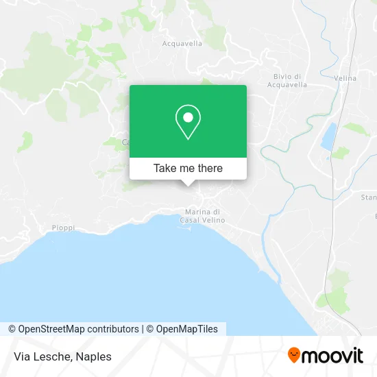Via Lesche map