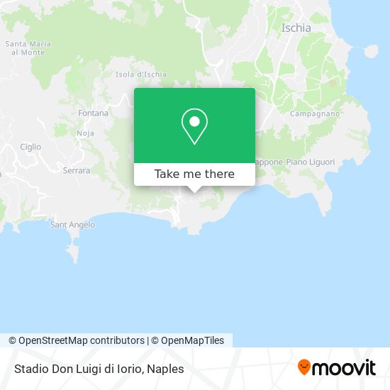 Stadio Don Luigi di Iorio map