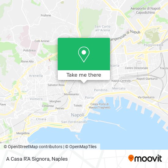 A Casa R'A Signora map