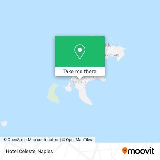 Hotel Celeste map