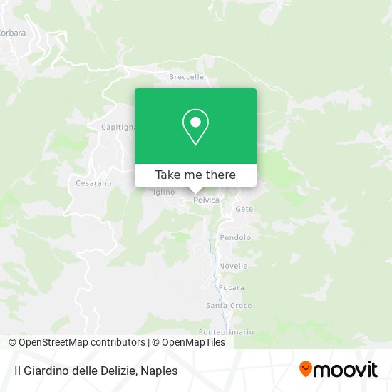 Il Giardino delle Delizie map