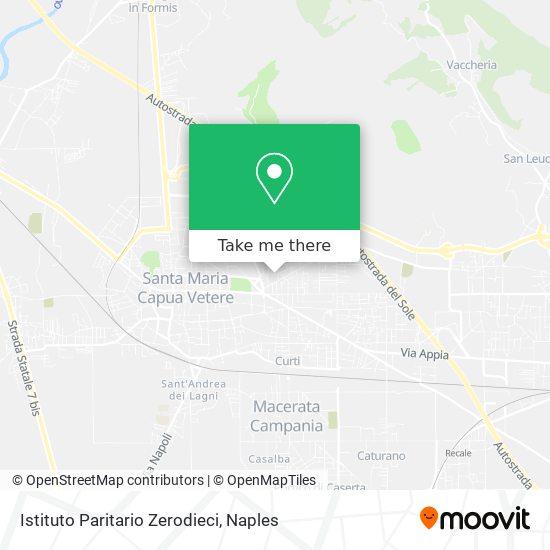 Istituto Paritario Zerodieci map