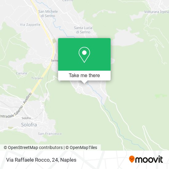 Via Raffaele Rocco, 24 map