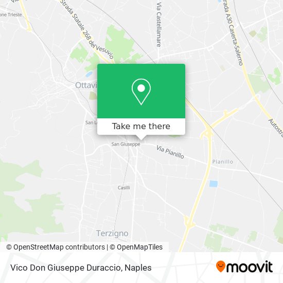 Vico Don Giuseppe Duraccio map