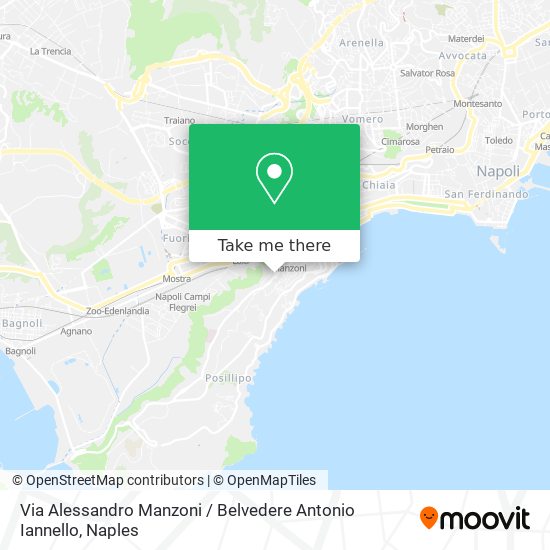 Via Alessandro Manzoni / Belvedere Antonio Iannello map