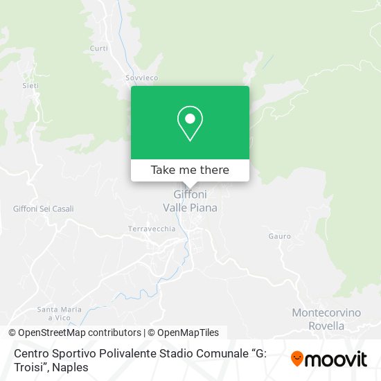 Centro Sportivo Polivalente Stadio Comunale “G: Troisi” map