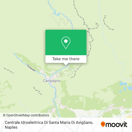 Centrale Idroelettrica Di Santa Maria Di Avigliano map