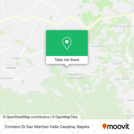 Cimitero Di San Martino Valle Caudina map
