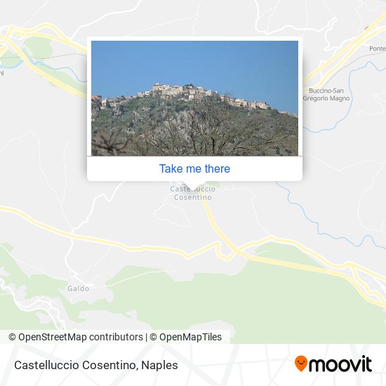 Castelluccio Cosentino map