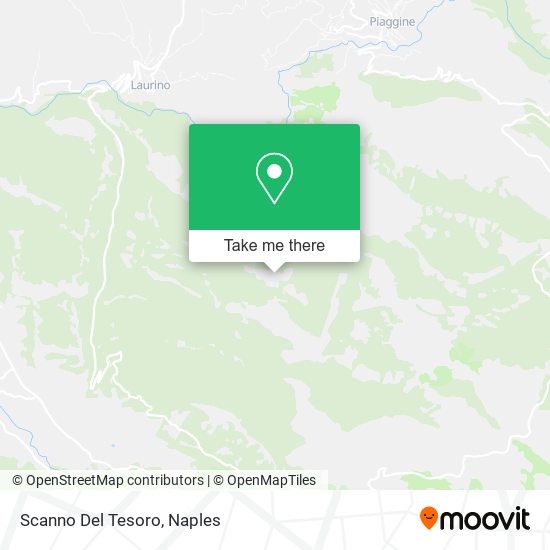 Scanno Del Tesoro map