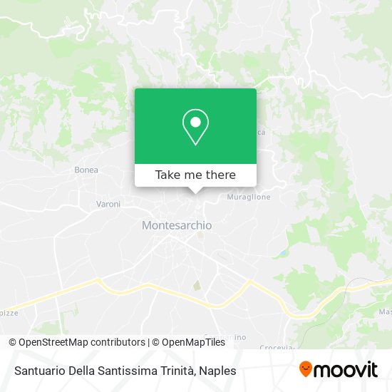 Santuario Della Santissima Trinità map