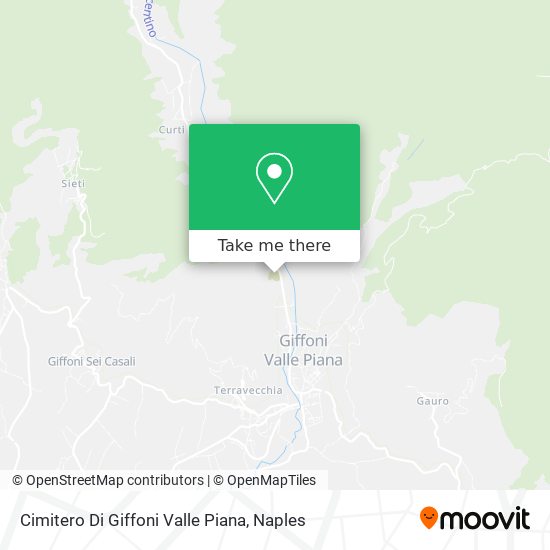 Cimitero Di Giffoni Valle Piana map