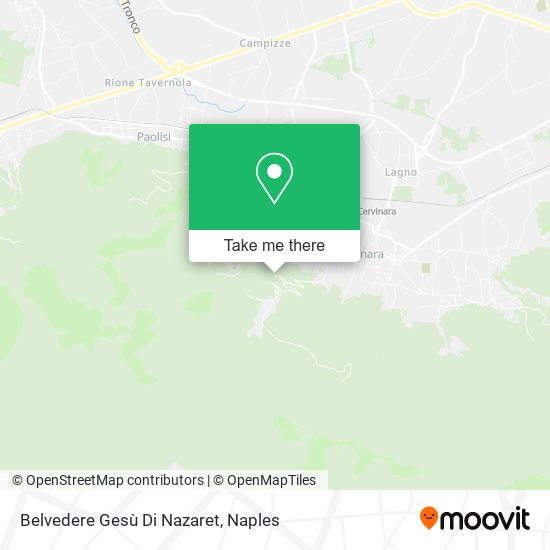 Belvedere Gesù Di Nazaret map
