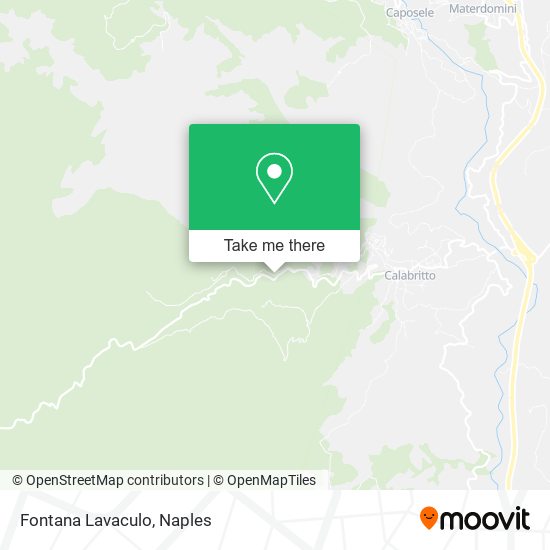 Fontana Lavaculo map