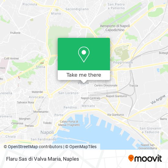 Flaru Sas di Valva Maria map