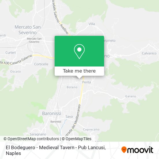 El Bodeguero - Medieval Tavern - Pub Lancusi map