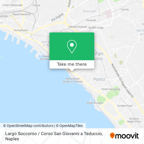 Largo Soccorso / Corso San Giovanni a Teduccio map