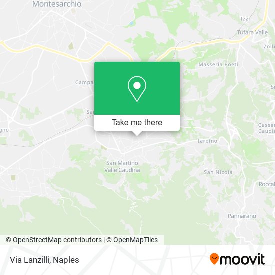Via Lanzilli map