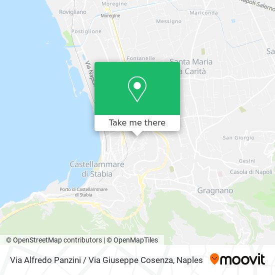 Via Alfredo Panzini / Via Giuseppe Cosenza map