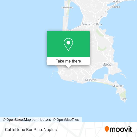 Caffetteria Bar Pina map