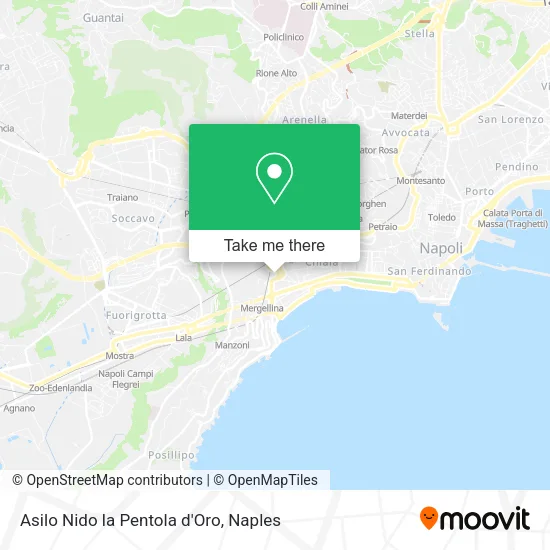 Asilo Nido la Pentola d'Oro map
