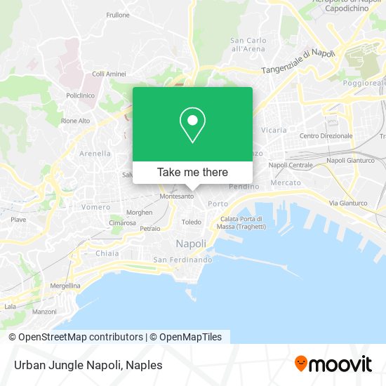 Urban Jungle Napoli map