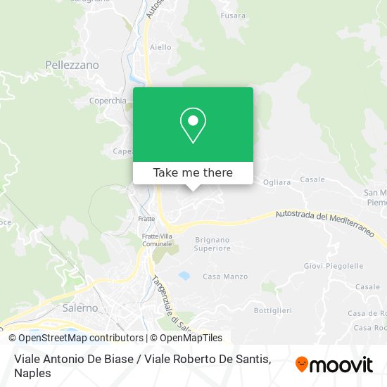 Viale Antonio De Biase / Viale Roberto De Santis map
