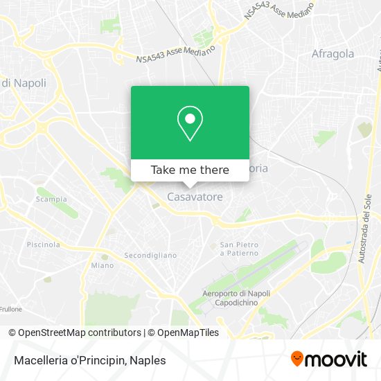 Macelleria o'Principin map