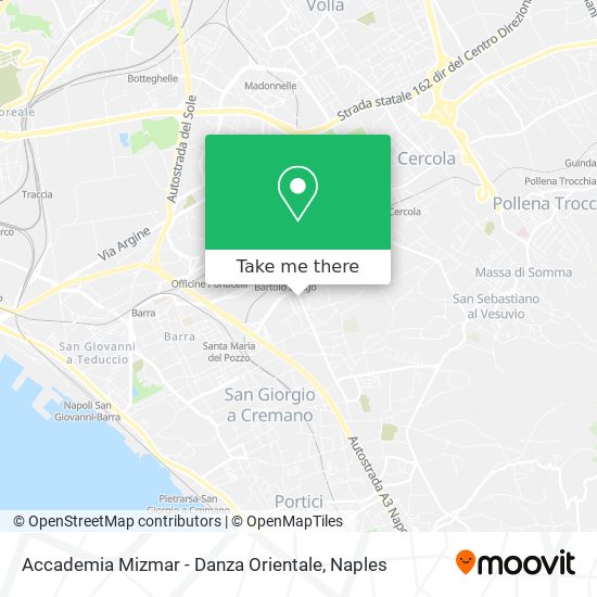 Accademia Mizmar - Danza Orientale map