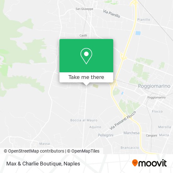 Max & Charlie Boutique map