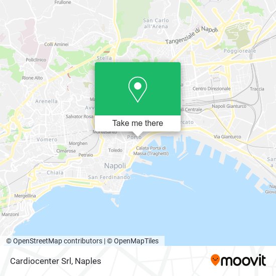 Cardiocenter Srl map