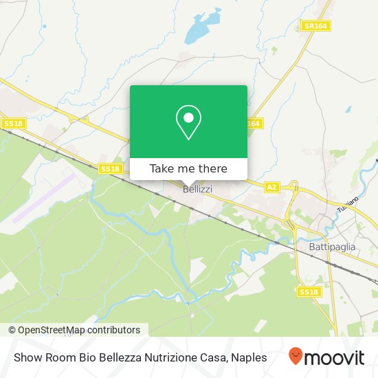 Show Room Bio Bellezza Nutrizione Casa map